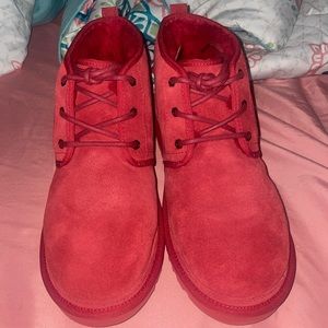 Men’s Red Ugg boots